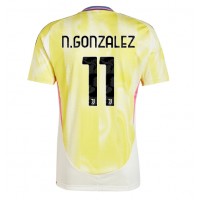 Fotballdrakt Herre Juventus Nicolas Gonzalez #11 Bortedrakt 2024-25 Kortermet